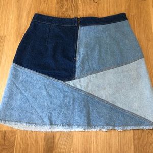 Zara size L jean skirt